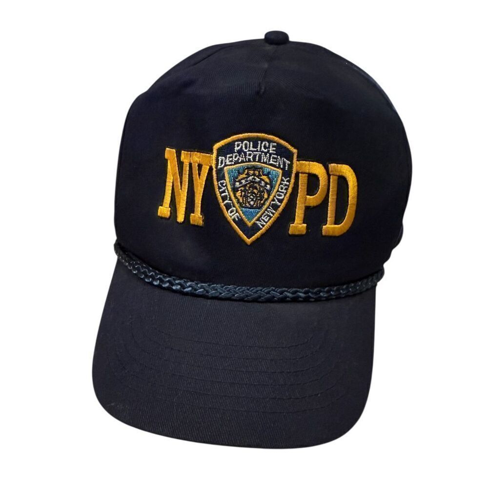 NYPD City Of New York Police Department Adjustable  Strapback Hat Cap